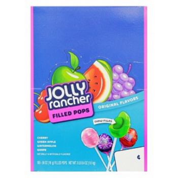 Jolly Rancher Filled Pops Original Flavors Lollipops 16g  
