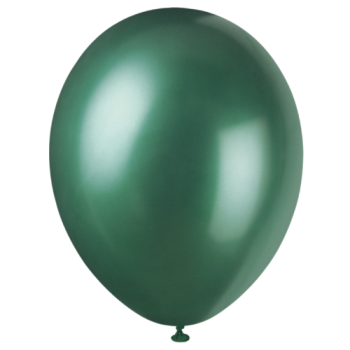Unique Pearlized Evergreen 12in Premium Balloons 8pk 