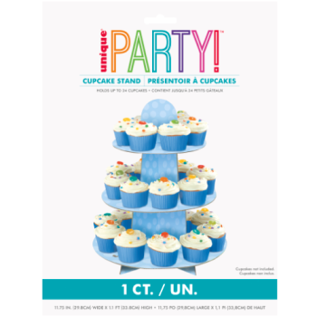 Unique Party Baby Blue Cupcake Stand 
