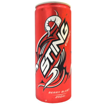 Sting Energy Can Berry Blast 250ml 