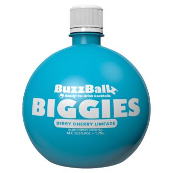 Buzzballz Cocktail Berry Cherry Limeade Blue 175cl (13.5% ABV)