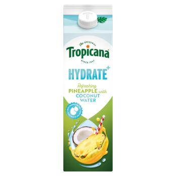 Tropicana Hydrate+ Refreshing Pineapple with Coconut Water 850ml