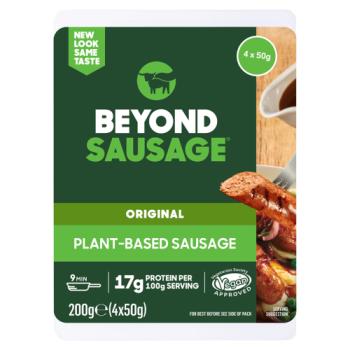 Beyond Sausage Original Plant-Based Sausage 4 x 50g (200g)