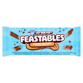 Feastables MrBeast Milk Chocolate with Peanut Butter 60g