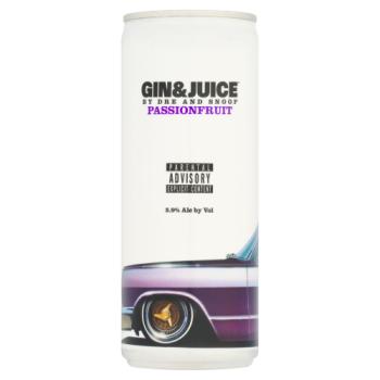 Dre and Snoop Passionfruit Gin & Juice 250ml