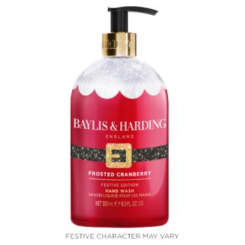 Baylis & Harding England Festive Edition Frosted Cranberry Hand Wash 500mL
