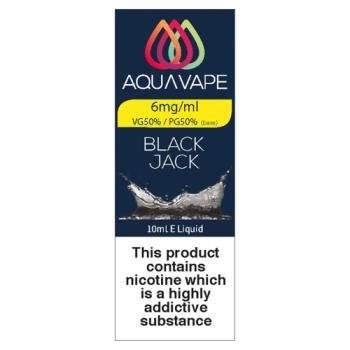Aqua Vape - Black Jack (6mg)