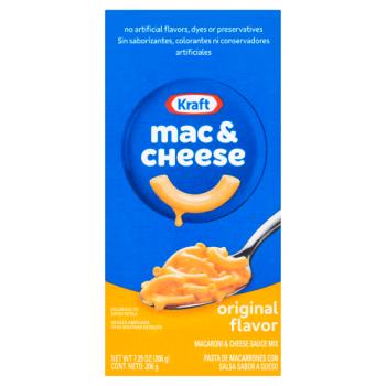 Kraft Original Flavor Macaroni & Cheese Sauce Mix 206g