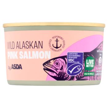 ASDA Wild Alaskan Pink Salmon 213g