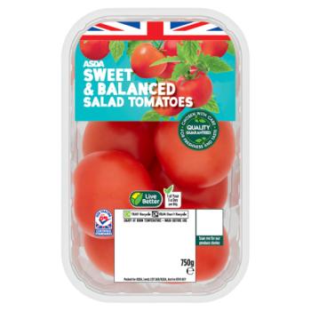 Asda Sweet & Balanced Salad Tomatoes 750g
