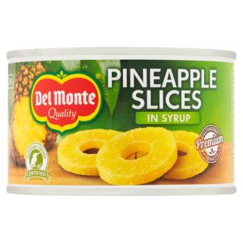 Del Monte Pineapple Slices in Syrup 235g