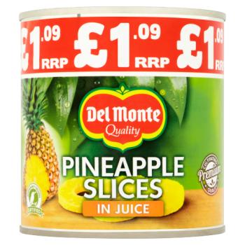 Del Monte Pineapple Slices In Juice Pm&#