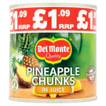 Del Monte Pineapple Chunks in Juice 435g