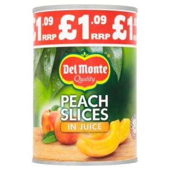 Del Monte Peach Slices in Juice 415g