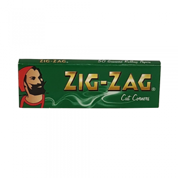 Zig Zag Cut Corners Rolling Papers 50s