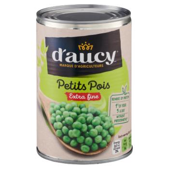 D'Aucy Extra Fine Petits Pois 400g