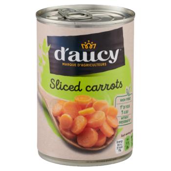 D'Aucy Sliced Carrots 400g