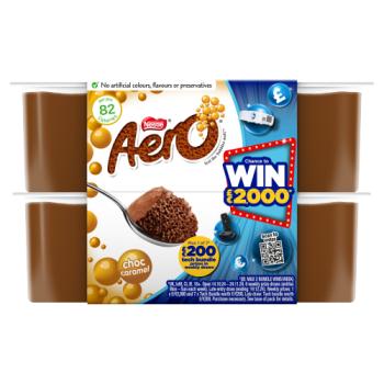 Aero Choc Caramel 4 x 58g (232g)