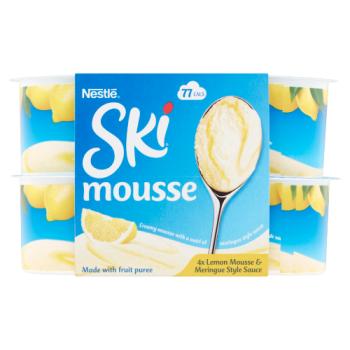 Ski Mousse Lemon Mousse & Meringue Style Sauce 4 x 60g (240g)