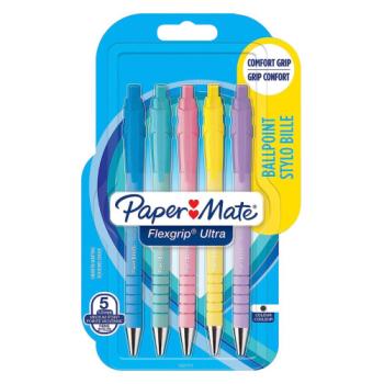 Paper Mate FlexGrip Ultra Pastel Ballpoint Pens
