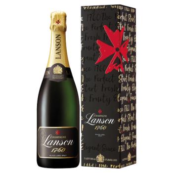 Lanson Black Label Brut Nv Ribbon Box