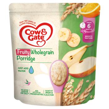 Cow & Gate Fruity Wholegrain Porridge From 6 Months 125g