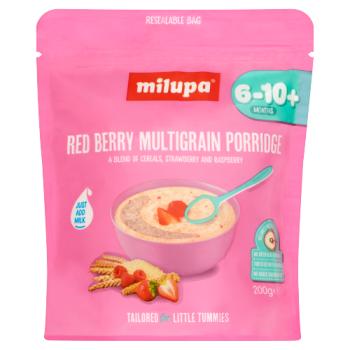 Milupa Red Berry Multigrain Porridge 6-10+ Months 200g