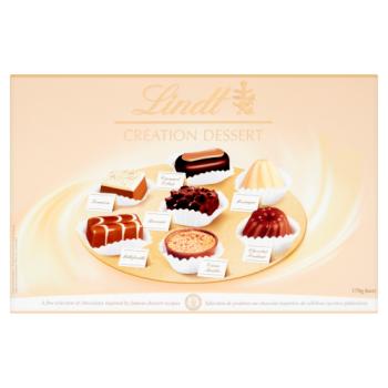 Lindt Creation Dessert Fine Dark Milk & White Chocolates 170g