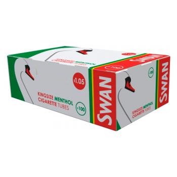 Swan Kingsize Cigarette Tubes Menthol 100s