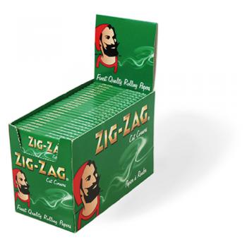Zig-Zag Cut Corners Finest Quality Rolling Paper 100 Booklets