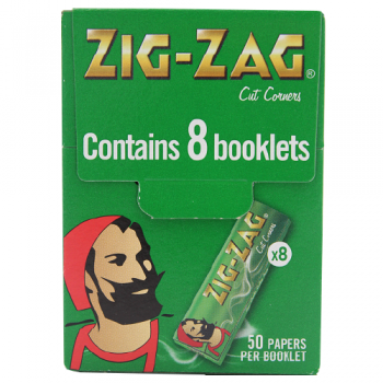 Zig-Zag Cigarette Rolling Papers 50 Papers Per Booklet 8pk 