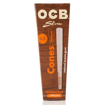OCB Virgin (unbleached) Cones