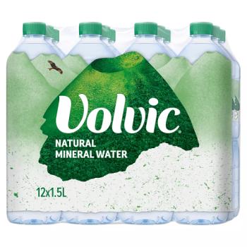 Volvic Natural Mineral Water 12 × 1.5L