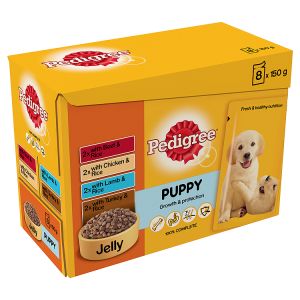 PEDIGREE® Pouch in Jelly Puppy 8 x 150g