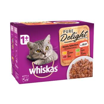 Whiskas 1+ Pure Delight Meaty Sij