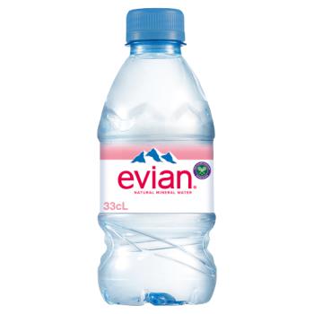 Evian Natural Mineral Water 33cl