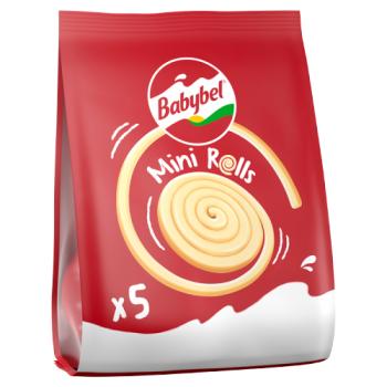 Mini Babybel Miniroll Cheese Snacks 5 x 17g