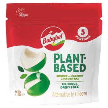 Babybel Plant-Based Vegan Snacks 5 x 20g (100g)