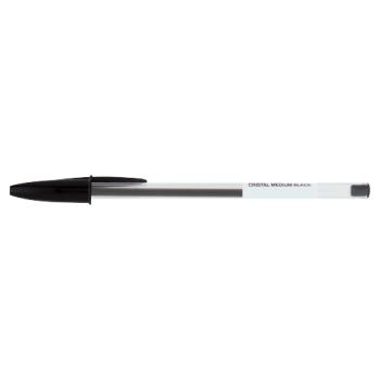BIC Cristal Black Ballpoint Pen
