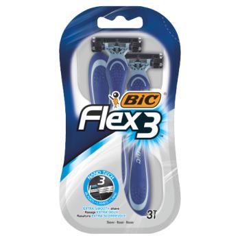 BiC Flex 3 Disposable Razor 3 Pieces
