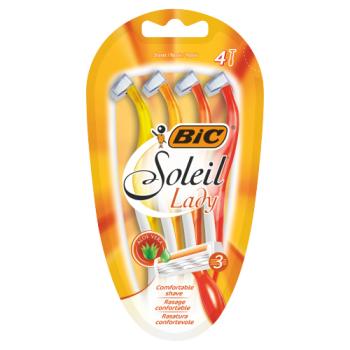 BIC Soleil Lady 3 Blade Disposable Women's Razors - Pack of 4