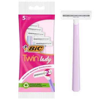 BIC Twin Lady Female Shave 5 pack