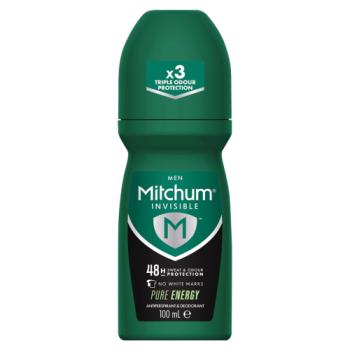 Mitchum Invisible Men 48HR Protection Pure Energy Anti-Perspirant & Deodorant 100ml