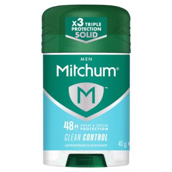 Mitchum Men Triple Odor Defense 48HR Protection Clean Control Antiperspirant & Deodorant 41g
