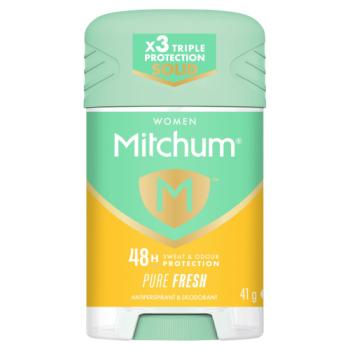 Mitchum Women Triple Odor Defense 48HR Protection Pure Fresh Antiperspirant & Deodorant 41g