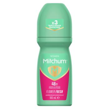 Mitchum Women Flower Fresh Roll-On Antiperspirant & Deodorant 100ml