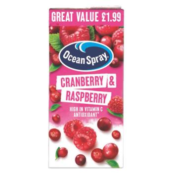 Ocean Spray Cranberry & Raspberry 1 Litre
