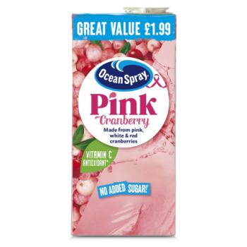 Ocean Spray Pink Cranberry 1 Litre