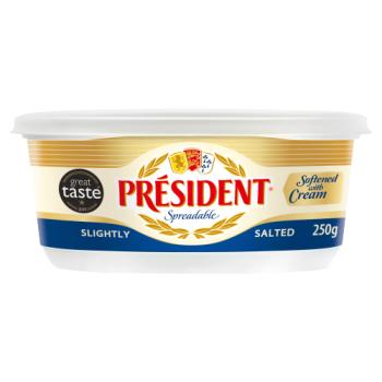 Président Slightly Salted Spreadable 250g