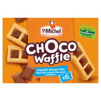 St Michel 6 Choco Waffle 180g